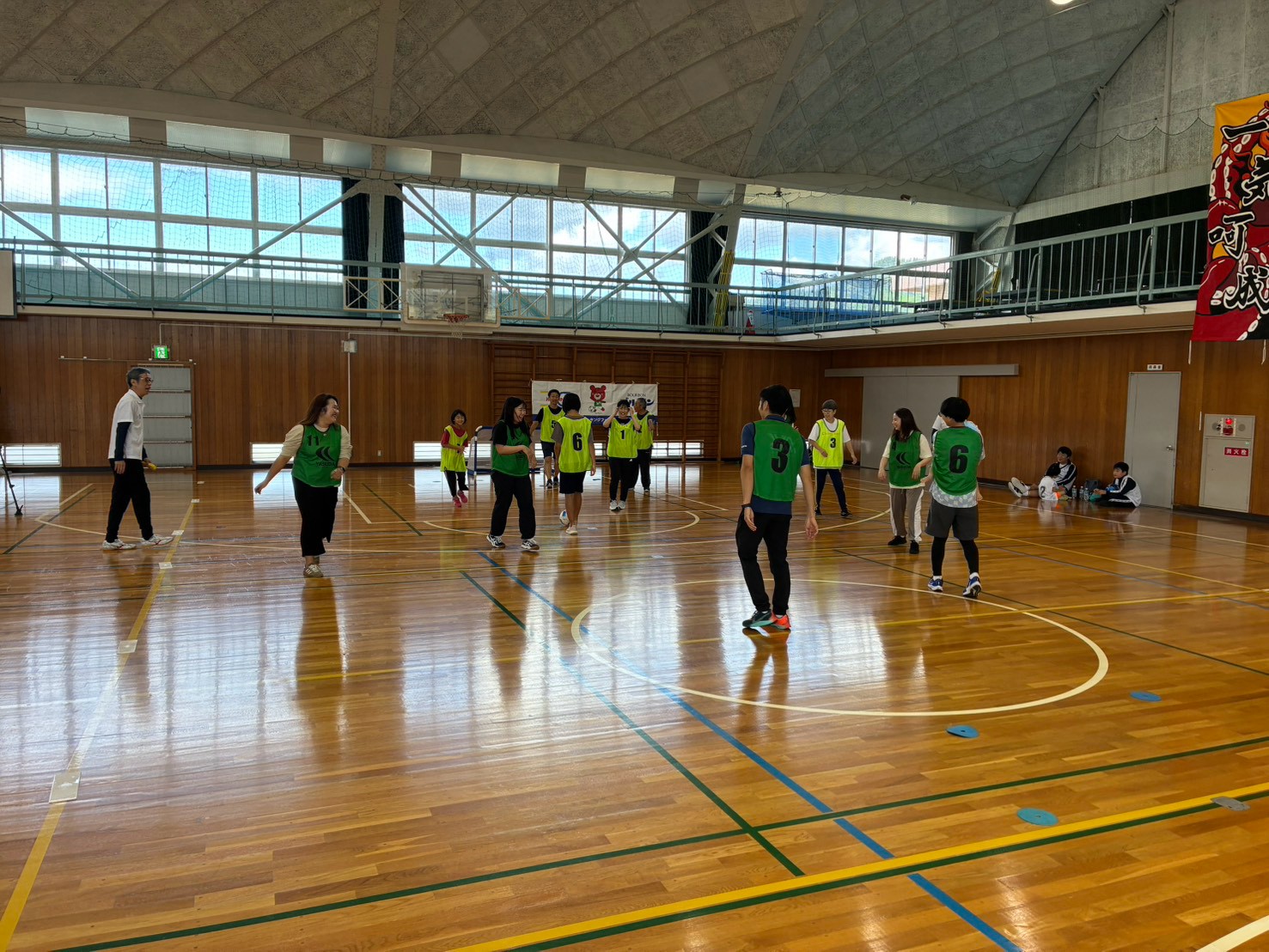 ブルボン　ウォーキングフットボール体験会in越後川口