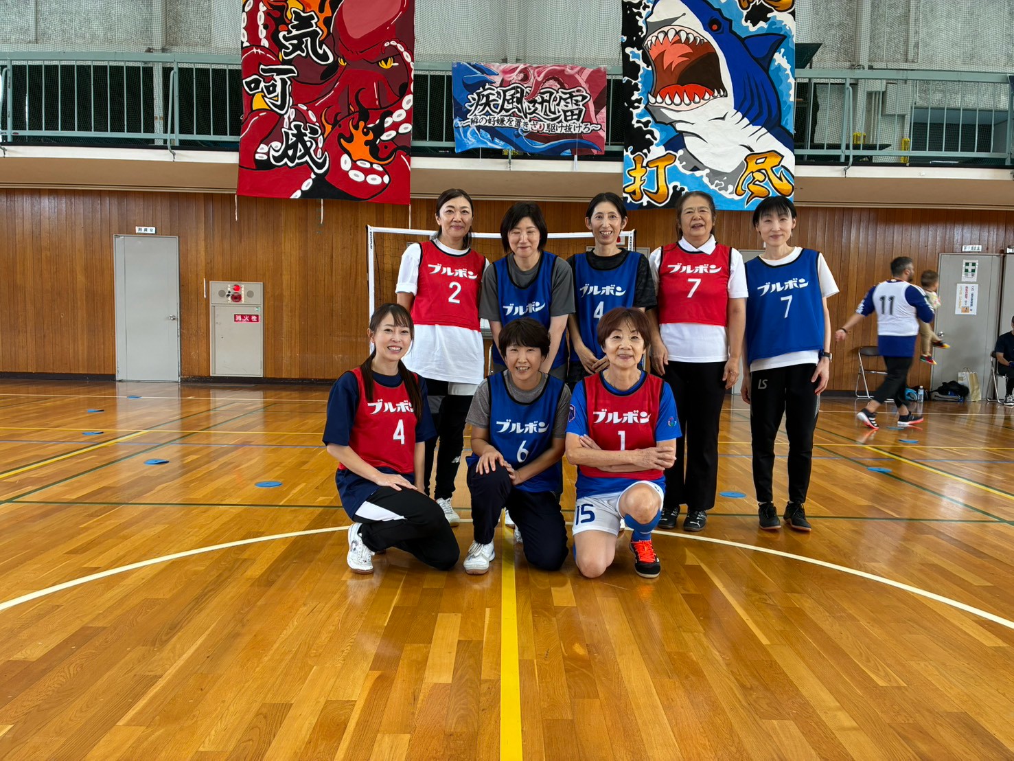 ブルボン　ウォーキングフットボール交流会　2日目