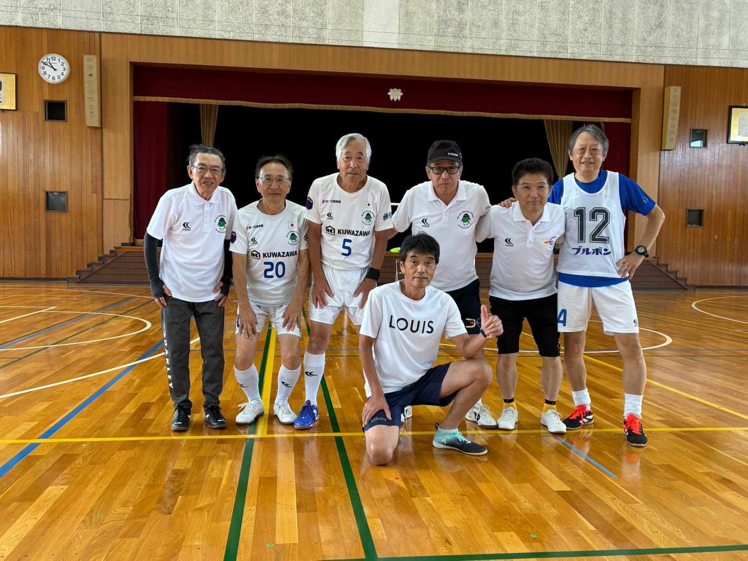 ブルボン　ウォーキングフットボール交流会　2日目