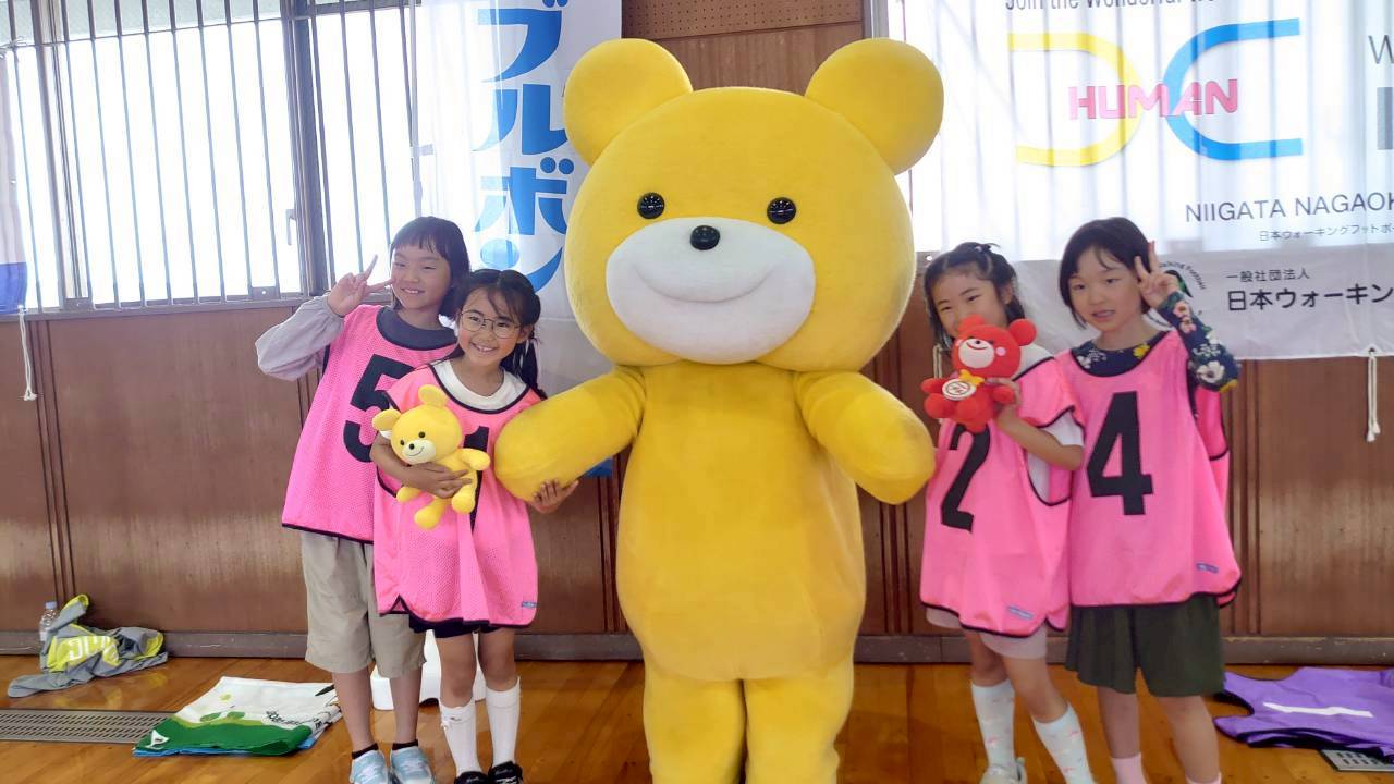 ブルボン ウォーキングフットボール体験会in十日町