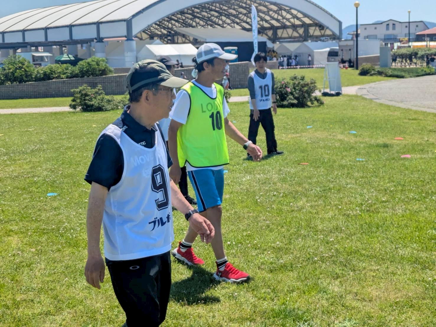 柏崎「風の陣」ウォーキングフットボール体験会